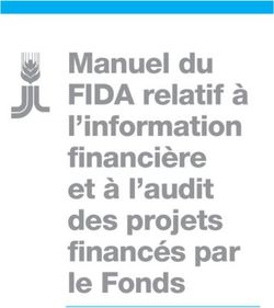 Manuel du FIDA relatif à l'information financière et à l'audit des projets financés par le Fonds