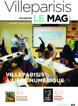 Villeparisis MAI-JUIN 2019 LE MAG - VILLEPARISIS &Agrave; L'&Egrave;RE NUM&Eacute;RIQUE - Mairie de Villeparisis