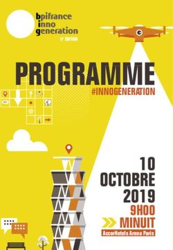 PROGRAMME 10 OCTOBRE 2019 - 9H00 MINUIT AccorHotels Arena Paris - Bpifrance Inno G&eacute;n&eacute;ration