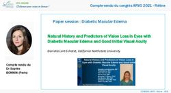 Paper session : Diabetic Macular Edema - SFO-online