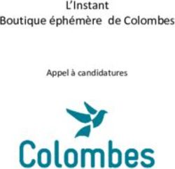 L'Instant Boutique &eacute;ph&eacute;m&egrave;re de Colombes - Appel &agrave; candidatures