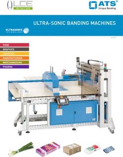 ULTRA-SONIC BANDING MACHINES - emballage - LCEmballage