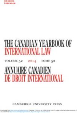 THE CANADIAN YEARBOOK OF INTERNATIONAL LAW