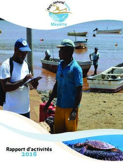 2016 Rapport d'activités - Agence française pour la biodiversité
