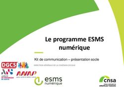 Le programme ESMS numérique - Kit de communication - présentation socle