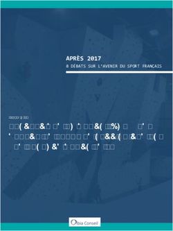 ENTREPRISES DU SPORT : QUELLES SYNERGIES AVEC LES TERRITOIRES ET LES ACTEURS SPORTIFS ? - APRÈS&2017