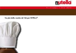 Vos plus belles recettes de lʼ&eacute;t&eacute; par NUTELLA - Printemps / Et&eacute; 2012