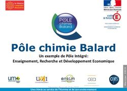 Pôle chimie Balard Un exemple de Pôle Intégré: Enseignement, Recherche et Développement Economique