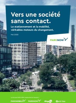 Vers une soci&eacute;t&eacute; sans contact - Le stationnement et la mobilit&eacute;, v&eacute;ritables moteurs du changement - Park Now