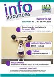 ACCUEIL DE LOISIRS Mittelholz - D'ERSTEIN Du 11 au 22 avril 2022 - Pour les enfants de - Communaut&eacute; de Communes du ...