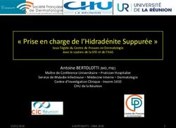 Prise en charge de l'Hidrad&eacute;nite Suppur&eacute;e