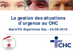 La gestion des situations d'urgence au CHC - AlarmTilt Experience Day 24/09/2018