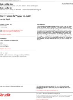Survivances du Voyage en Italie - Andr&eacute; Habib - &Eacute;rudit