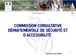 D ACCESSIBILITÉ COMMISSION CONSULTATIVE DÉPARTEMENTALE DE SÉCURITÉ ET - JEUDI 21 MARS 2019 - AIN.GOUV.FR