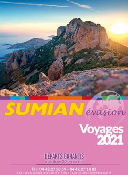 Voyages 20212021 évasion - DÉPARTS GARANTIS - SUMIAN EVASION