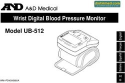 Wrist Digital Blood Pressure Monitor Model UB-512