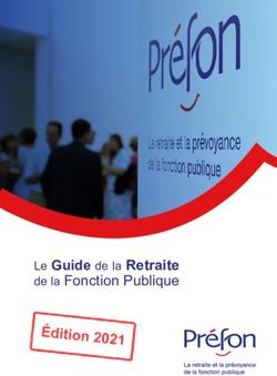 Le Guide de la Retraite de la Fonction Publique - Préfon