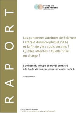 Les personnes atteintes de Scl&eacute;rose Lat&eacute;rale Amyotrophique (SLA) et la fin de vie : quels besoins ? Quelles attentes ? Quelle prise en charge ?