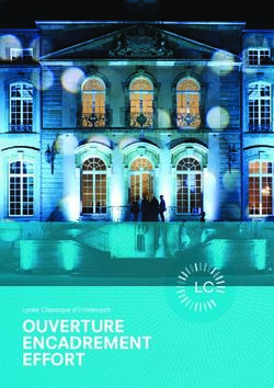 OUVERTURE ENCADREMENT EFFORT - Lyc&eacute;e Classique d'Echternach