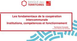 Les fondamentaux de la coop&eacute;ration intercommunale Institutions, comp&eacute;tences et fonctionnement