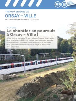 ORSAY - VILLE - Infochantiers - Université Paris-Sud