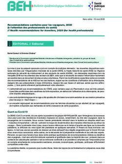 Hors-série | 19 mai 2020 - MesVaccins.net