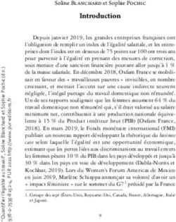 Introduction Soline Blanchard et Sophie Pochic - Presses Universitaires de Rennes