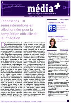 Canneseries : 10 s&eacute;ries internationales s&eacute;lectionn&eacute;es pour la comp&eacute;tition officielle de - m&eacute;dia+