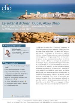 Le sultanat d'Oman, Duba&iuml;, Abou Dhabi - Avec la visite de l'Exposition universelle de Duba&iuml; du 19 f&eacute;vrier au 4 mars 2022 - programme du ...