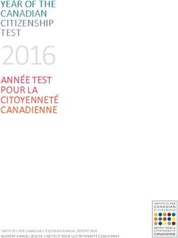 2016 ANN&Eacute;E TEST POUR LA CITOYENNET&Eacute; CANADIENNE - YEAR OF THE CANADIAN CITIZENSHIP TEST