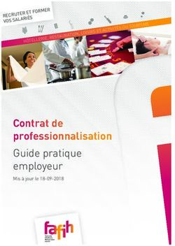 Contrat de professionnalisation Guide pratique employeur - RECRUTER ET FORMER VOS SALARIÉS - Fafih
