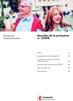Nouvelles de la pr&eacute;voyance no. 2/2018