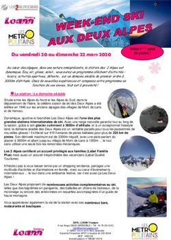 Du vendredi 20 au dimanche 22 mars 2020 - Les Metropolitains