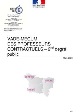 VADE-MECUM DES PROFESSEURS - public CONTRACTUELS - 2nd degré Mars 2020