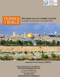 PELERINAGE EN TERRE SAINTE - du mardi 5 au mercredi 13 novembre 2019 - Renseignements et inscriptions : Service dioc&eacute;sain des ...