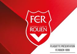Plaquette présentation fc rouen 1899 - ProNormandie