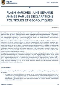 FLASH MARCHÉS : UNE SEMAINE ANIMEE PAR LES DECLARATIONS POLITIQUES ET GEOPOLITIQUES - Pacinvest