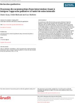 Processus de coconstruction d'une intervention visant &agrave; int&eacute;grer l'approche palliative &agrave; l'unit&eacute; de soins intensifs