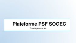 Plateforme PSF SOGEC Tutoriel pharmacies - Insert text - Plateforme ...