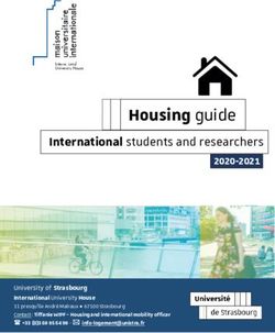 Housing guide International students and researchers - Université de Strasbourg