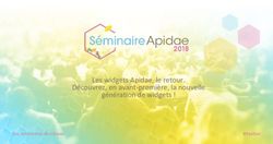 Les widgets Apidae, le retour. Découvrez, en avant-première, la nouvelle génération de widgets ! - Les rencontres du réseau Les rencontres du réseau