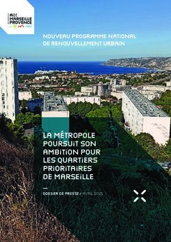 La M&eacute;tropole poursuit son ambition pour les quartiers prioritaires de Marseille - Nouveau Programme National de Renouvellement Urbain