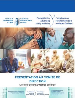 PR&Eacute;SENTATION AU COMIT&Eacute; DE DIRECTION - Directeur g&eacute;n&eacute;ral/Directrice g&eacute;n&eacute;rale - AFP Qu&eacute;bec