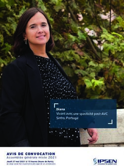 AVIS DE CONVOCATION Assemblée générale mixte 2021 Jeudi 27 mai 2021 à 15 heures (heure de Paris), au siège social, hors la présence physique de ...