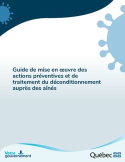 Guide de mise en oeuvre des actions pr&eacute;ventives et de traitement du d&eacute;conditionnement aupr&egrave;s des a&icirc;n&eacute;s - Publications du minist&egrave;re de la ...
