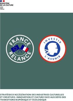 STRATÉGIE D'ACCÉLÉRATION DES INDUSTRIES CULTURELLES ET CRÉATIVES : INNOVATION ET CULTURE FACE AUX DÉFIS DES TRANSITIONS NUMÉRIQUE ET ÉCOLOGIQUE