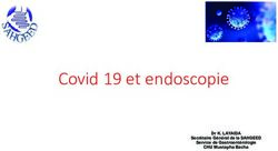Covid 19 et endoscopie - Dr K. LAYAIDA Secrétaire Général de la SAHGEED Service de Gastroentérologie CHU Mustapha Bacha
