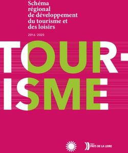 Schéma régional de développement du tourisme et des loisirs 2016 / 2020