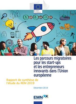 Les parcours migratoires pour les start-ups et les entrepreneurs innovants dans l'Union européenne - Rapport de synthèse de l'étude du REM 2019