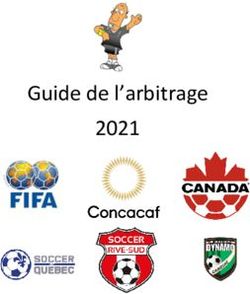 Guide de l'arbitrage 2021 - Soccer Candiac